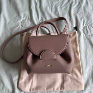polene Numéro Un Nano Edition Textured Taupe
